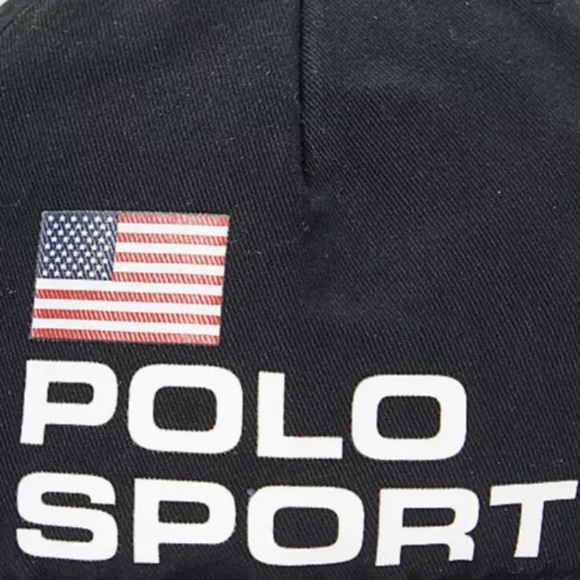 Vintage Ralph Lauren POLO SPORT USA CYCLING NEW YORK BROOKLYN Cap S/M Pwing Rlpc - Picture 11 of 11